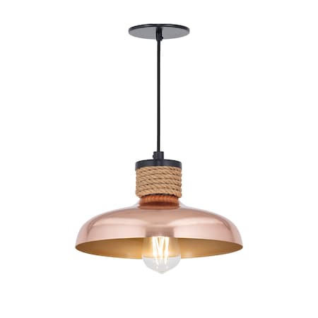 Maxim Lighting Bingham Small Pendant, Copper 22492CP